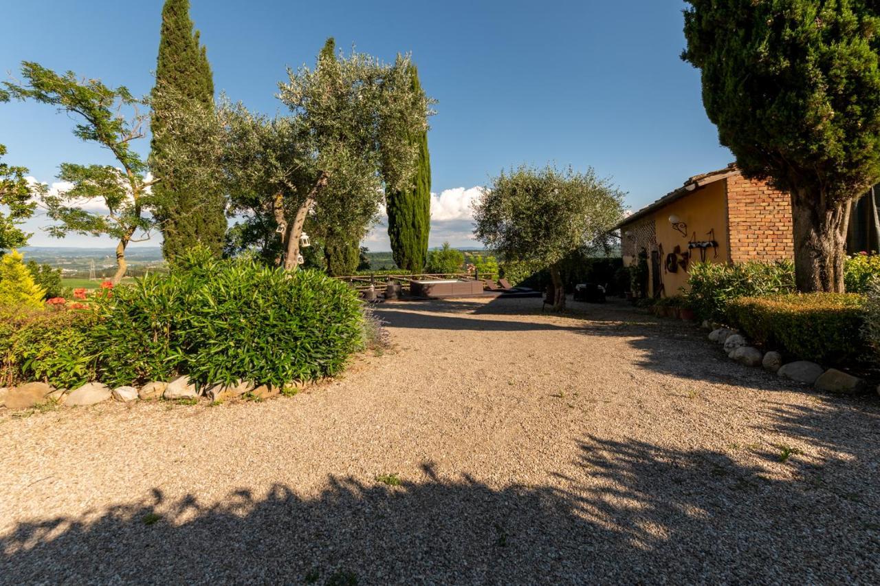 Il Leccio - Casa Toscana San Gimignano Гамбасси-Терме Экстерьер фото